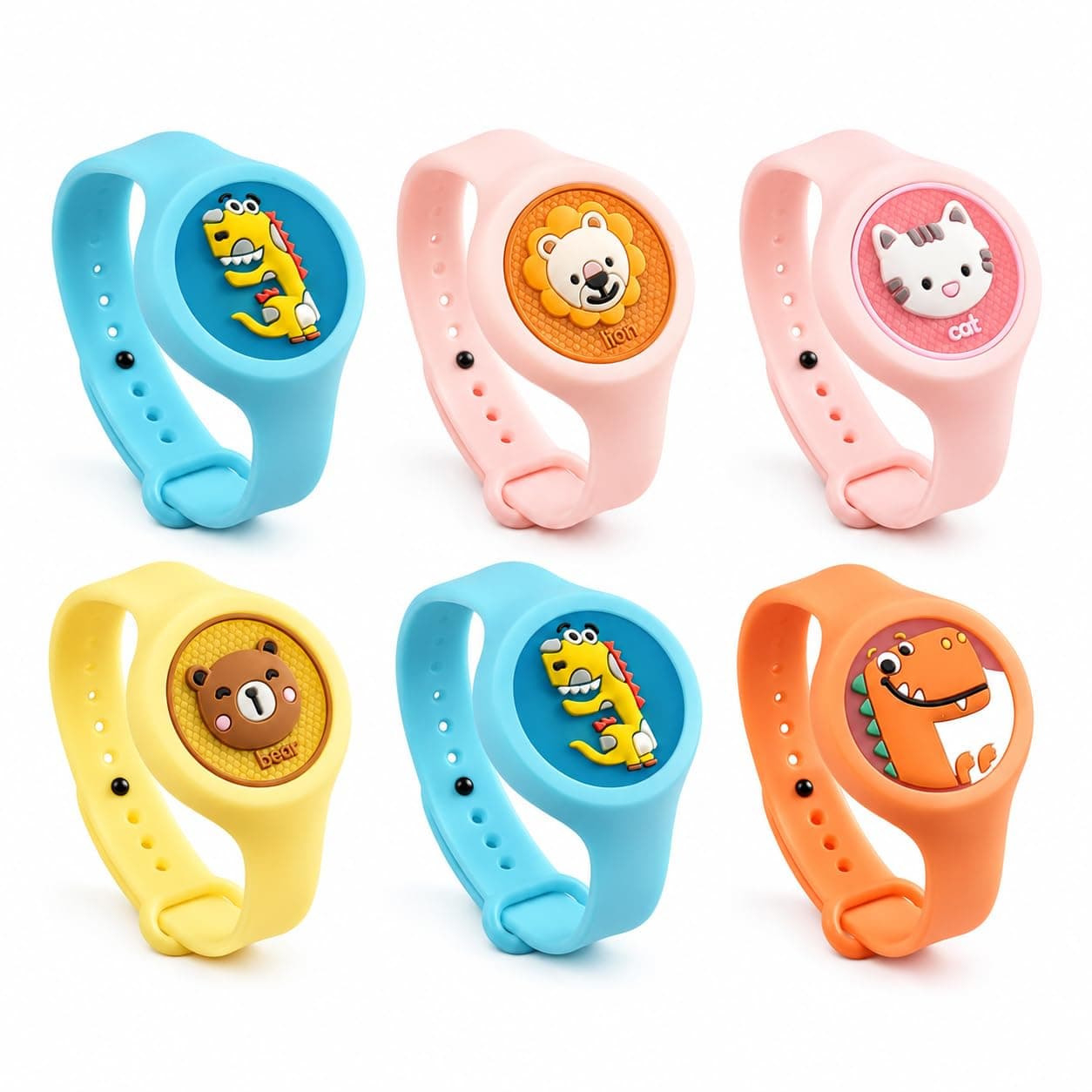 Pack of 6 Wrist Band for Birthday Return Gifts for Kids Party I Fun & Stylish