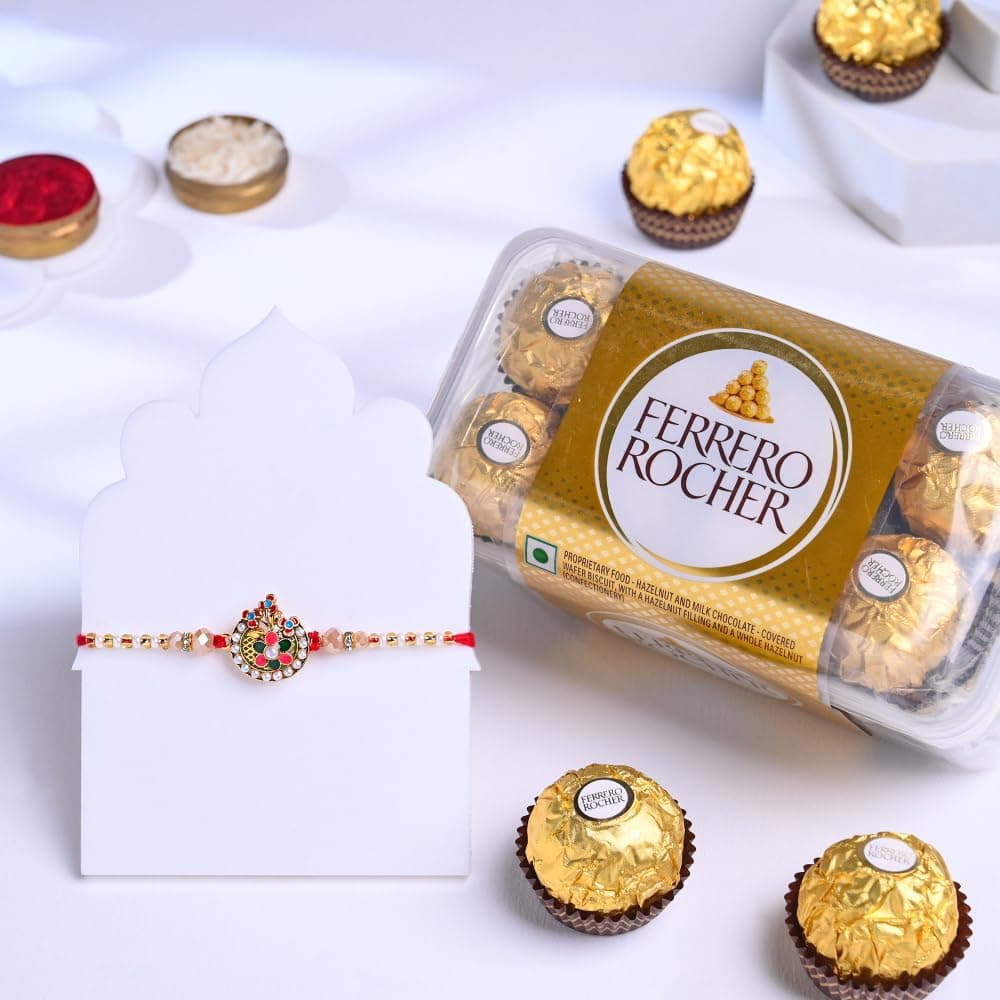 FlowerAura Rakhi For Brother
