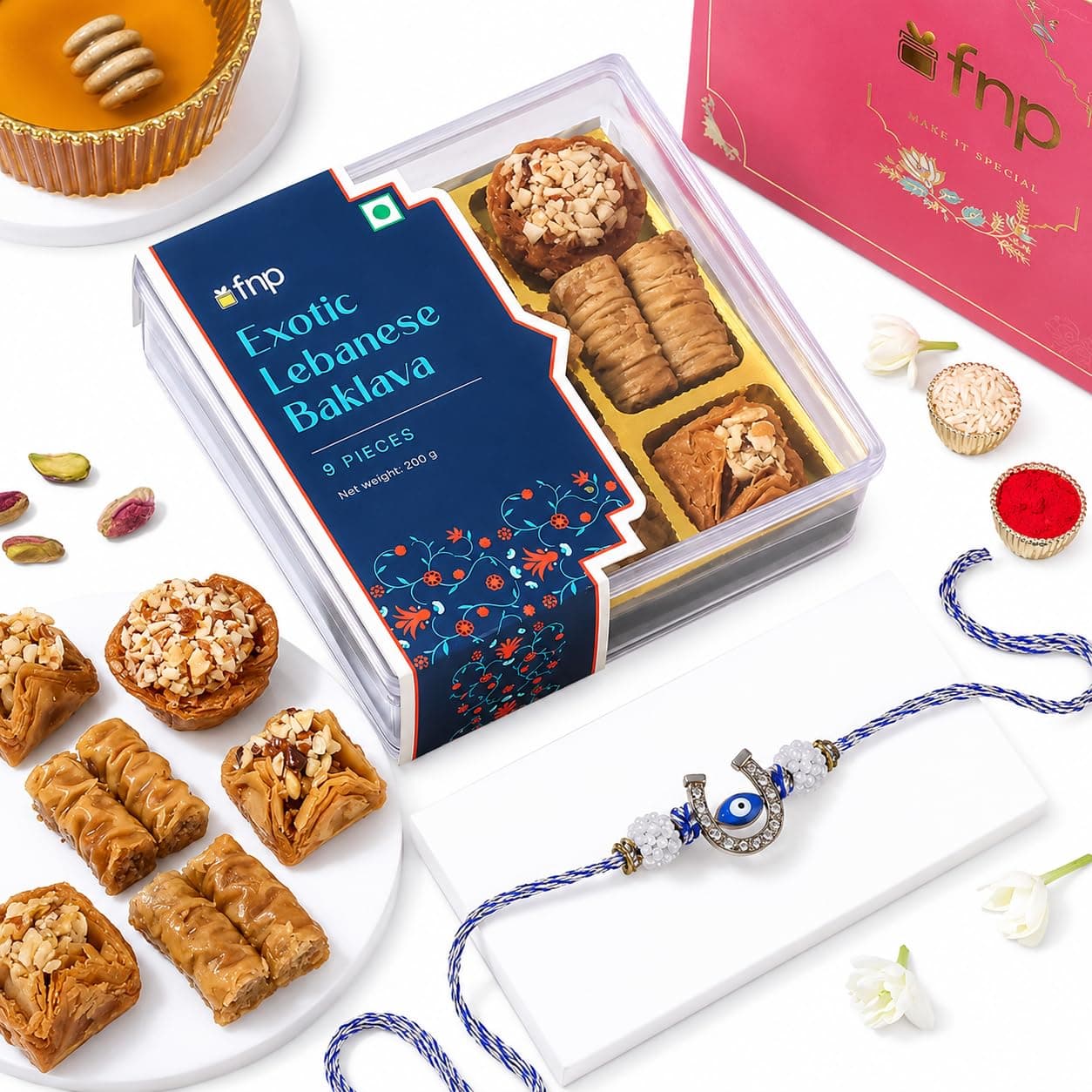 fnp Premium Rakhi Gift Hamper for Brother/Bhai