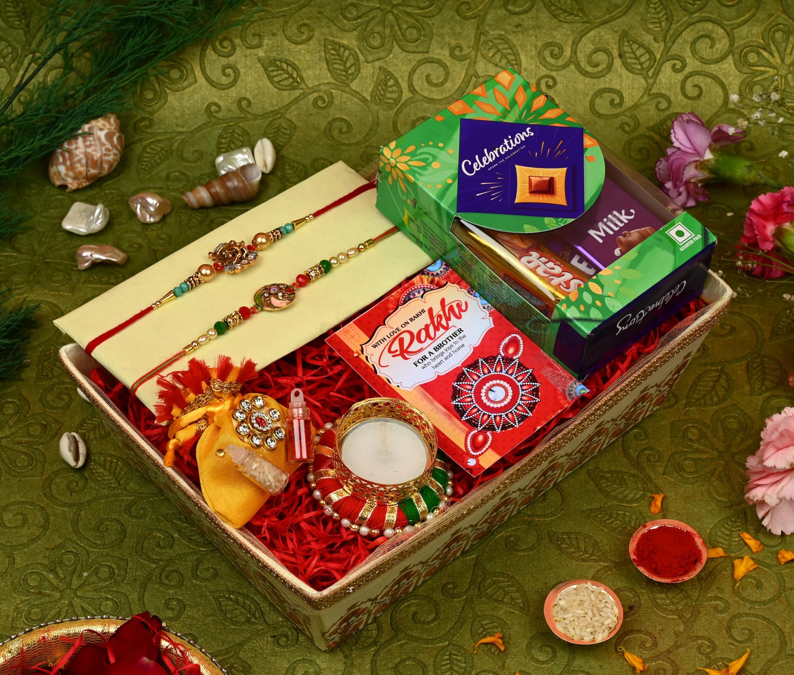 Rakhi set for brother/rakhi for brother