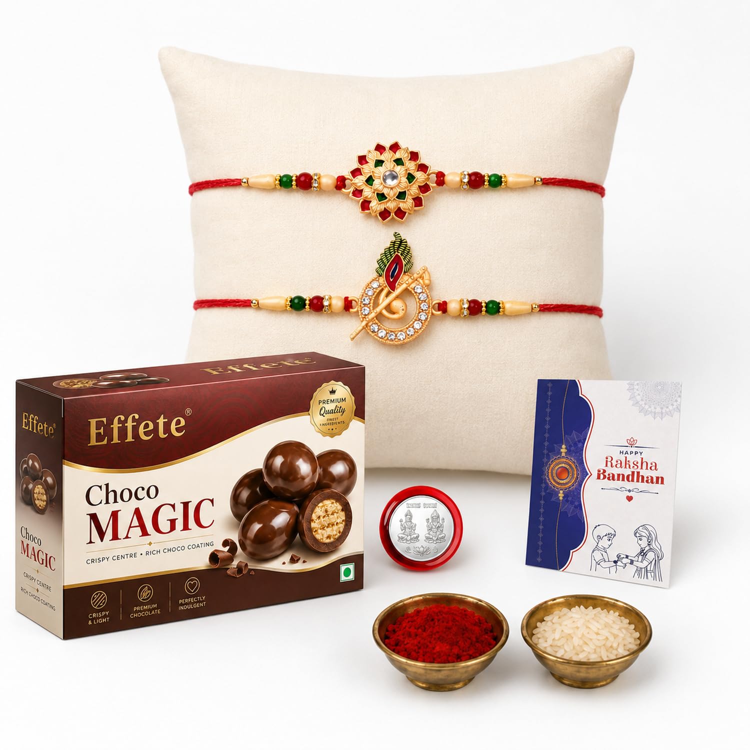 DeoDap Rakhi with Chocolate for Brother