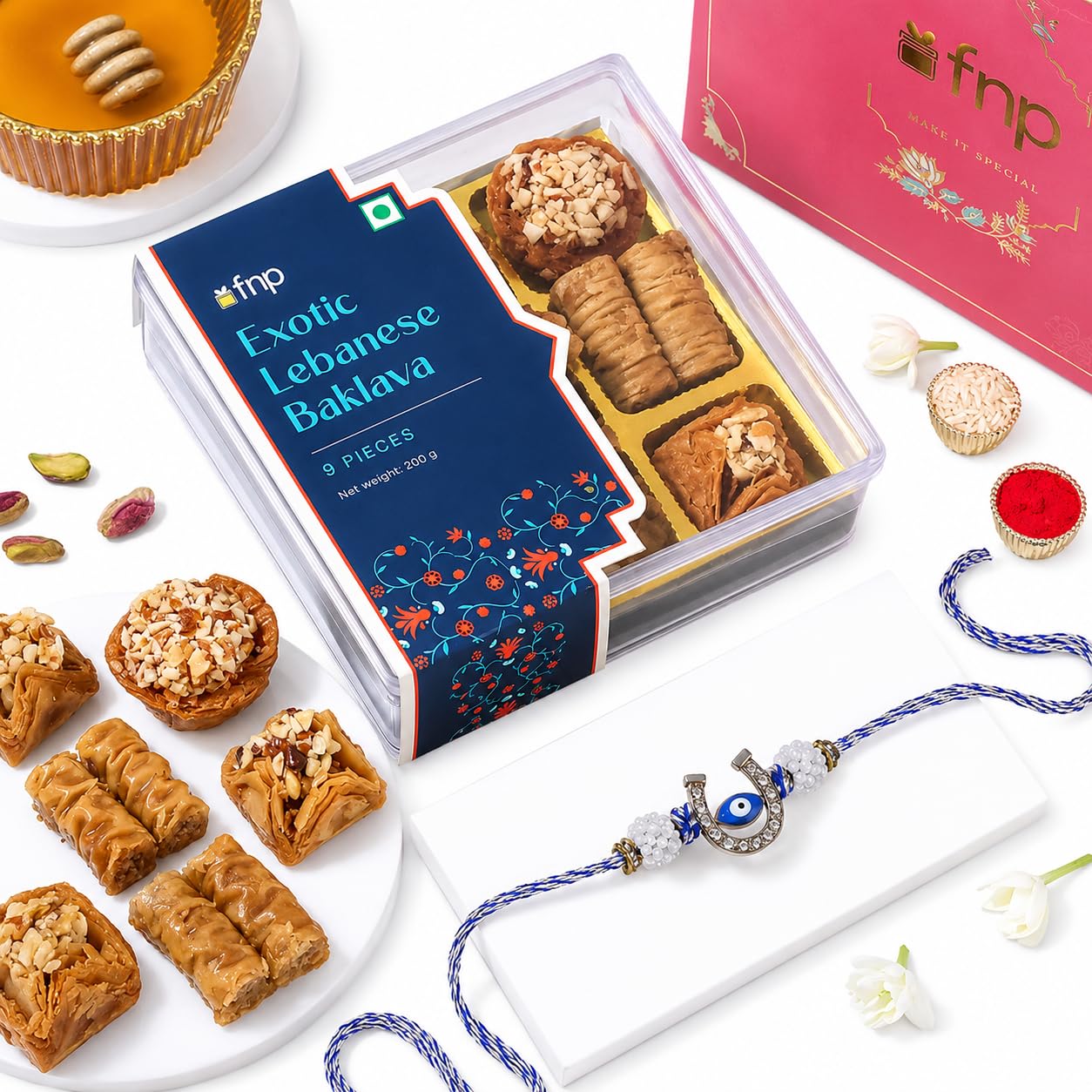 fnp Premium Rakhi Gift Hamper for Brother/Bhai